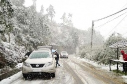 Tuyết Sa Pa dần biến mất trong vòng xoáy biến đổi khí hậu