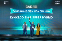 Lynk & Co khẳng định vị thế tiên phong với giải thưởng Công nghệ điện hoá của năm 2025