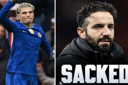 Garnacho ăn mừng MU sa thải Amorim, mạng xã hội  " dậy sóng " 