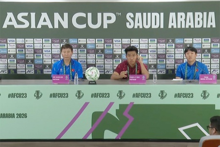 Họp báo U23 Việt Nam - U23 Jordan: Thầy Kim đặt mục tiêu vào tứ kết châu Á