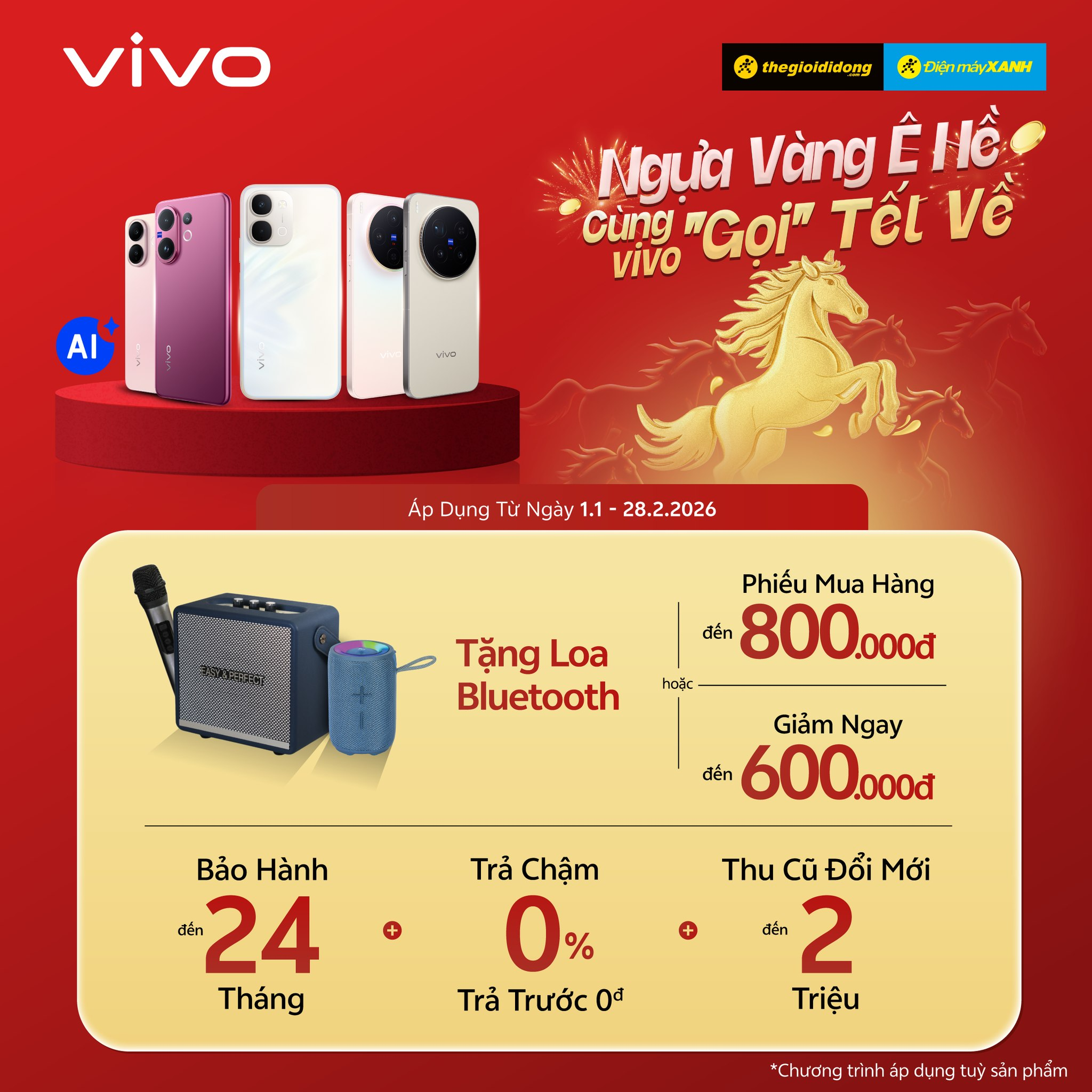 Hái lộc vàng, đón Tết rộn ràng với chiến dịch “Cùng vivo gọi tết về” - 2