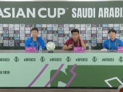 Họp báo U23 Việt Nam - U23 Jordan: Thầy Kim đặt mục tiêu vào tứ kết châu Á