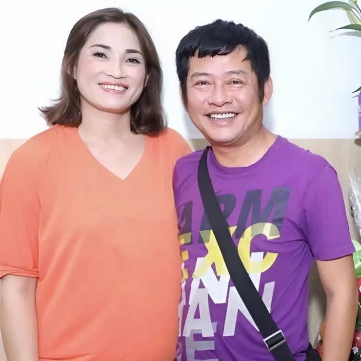Bà xã đồng hành Tấn Beo trong quá trình chống chọi bệnh tật.&nbsp;&nbsp;