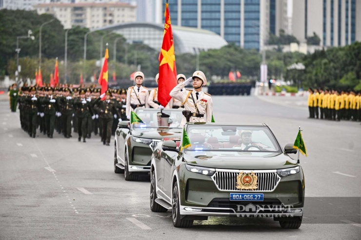 Ngắm nhìn dàn xe đặc chủng hiện đại tham gia sơ duyệt Lễ xuất quân bảo vệ Đại hội Đảng - 3
