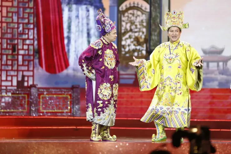 Nghệ sĩ Ưu tú Chí Trung từng nhiều lần xin đổi vai trong Táo Quân. Ảnh: VTV