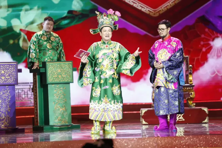 Nghệ sĩ Ưu tú Chí Trung gắn bó với Táo Quân 22 năm. Ảnh: VTV