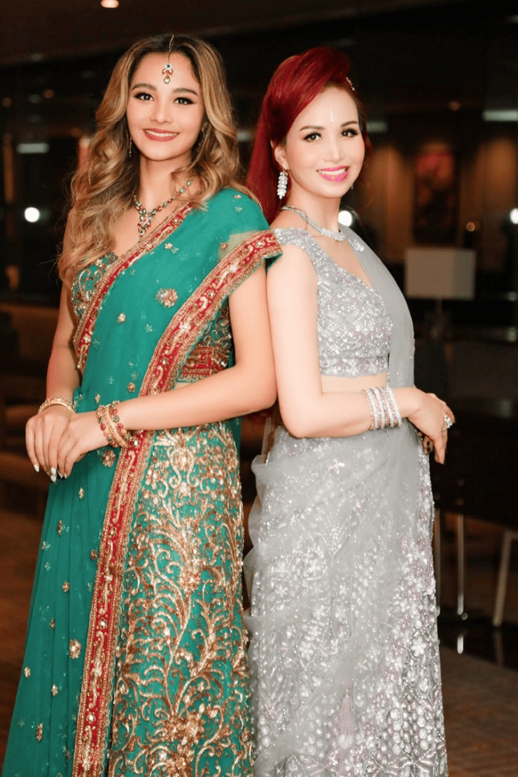 Diệu Ly có tên tiếng Ấn là Nikita Dane. Cô thường mặc sari (trang phục truyền thống của Ấn Độ), xuất hiện cùng mẹ trong các sự kiện.