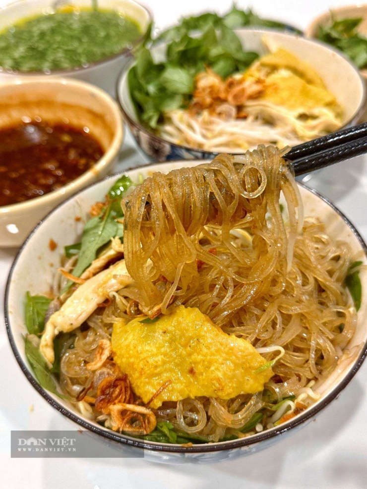 Sợi miến tơi mềm không bị dính cục