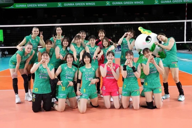 Gunma Green Wings lọt vào top 4 giải Nhật Bản.