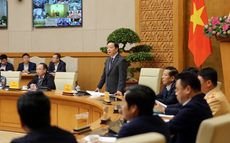 Phó Thủ tướng Trần Hồng Hà và các đại biểu. Ảnh: VGP