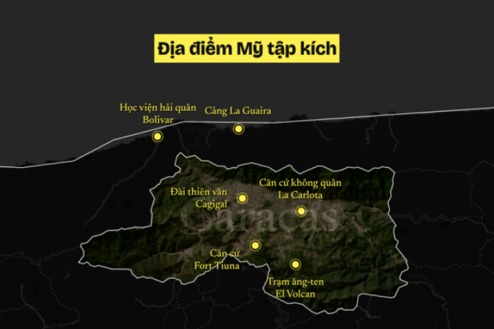 Toàn cảnh chiến dịch Mỹ tập kích Venezuela