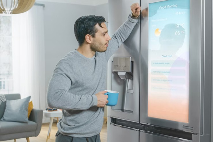 Tủ lạnh thông minh đang xuất hiện ngày càng nhiều.