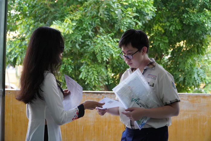 Một kỳ thi lớp 10 ở TPHCM