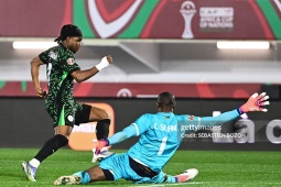 Video bóng đá Nigeria - Mozambique: Osimhen tỏa sáng (CAN Cup)