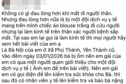 Xôn xao câu chuyện thu hơn 11 triệu đồng trong vài giờ chăm sóc người bệnh tại nhà