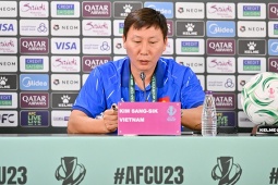 Trực tiếp họp báo U23 Việt Nam - U23 Jordan: Thầy Kim nói gì về màn trình diễn?