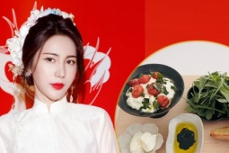 Thủy Tiên biến tấu món chay từ Á sang Âu