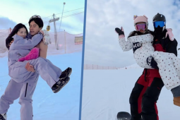 Dịch vụ trai 6 múi bế du khách trượt tuyết