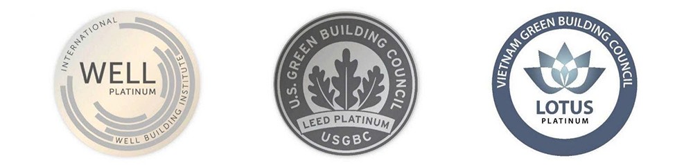 LEED, WELL và LOTUS là các chứng nhận uy tín ghi nhận các công trình đáp ứng được tiêu chuẩn xanh và bền vững.