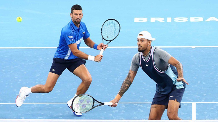 Kyrgios kêu gọi Djokovic tiếp tục thi đấu lâu dài sau khi Nole rút khỏi Adelaide International