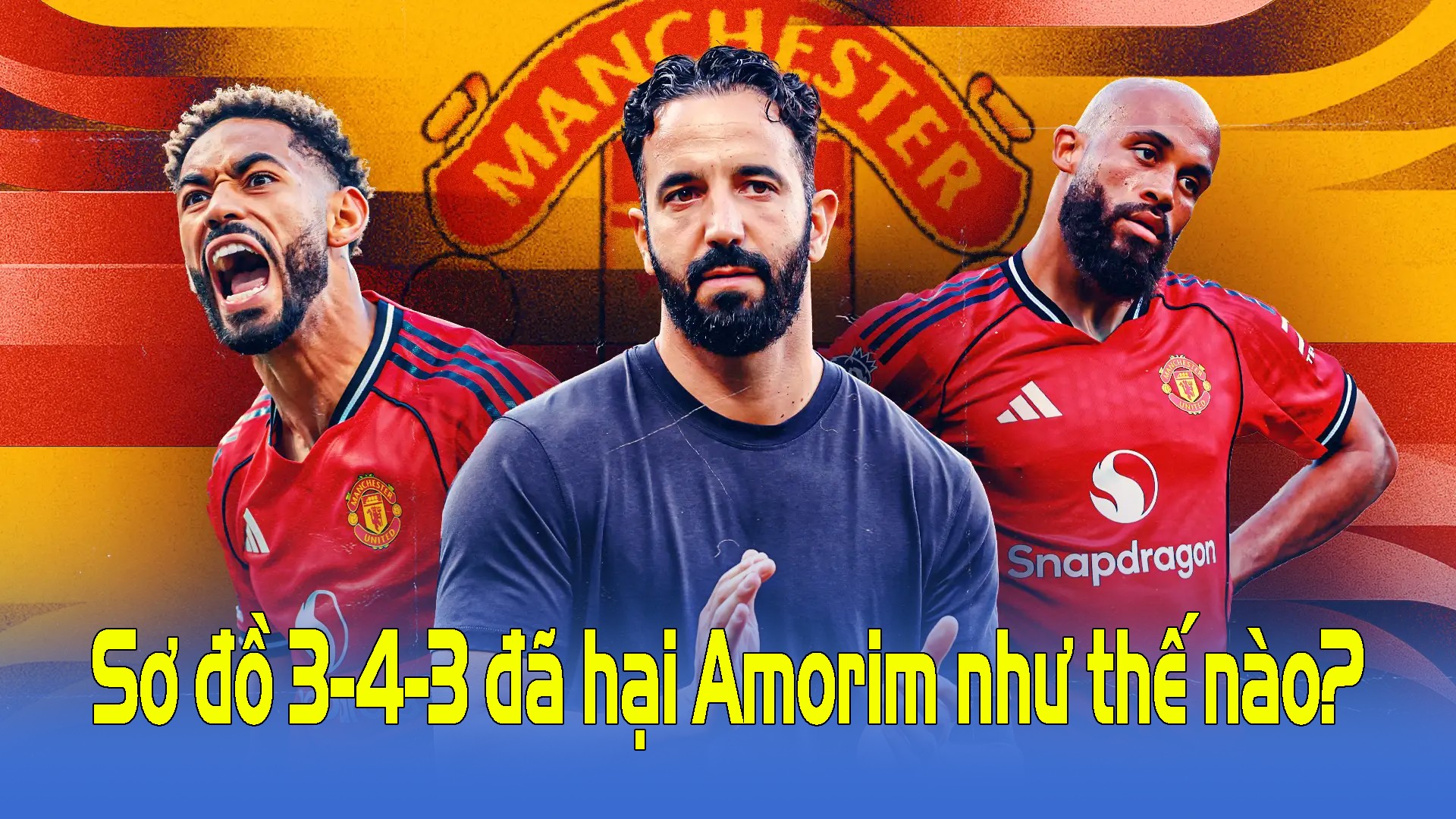 Sơ đồ 3-4-3 đã hại Amorim như thế nào? - 1