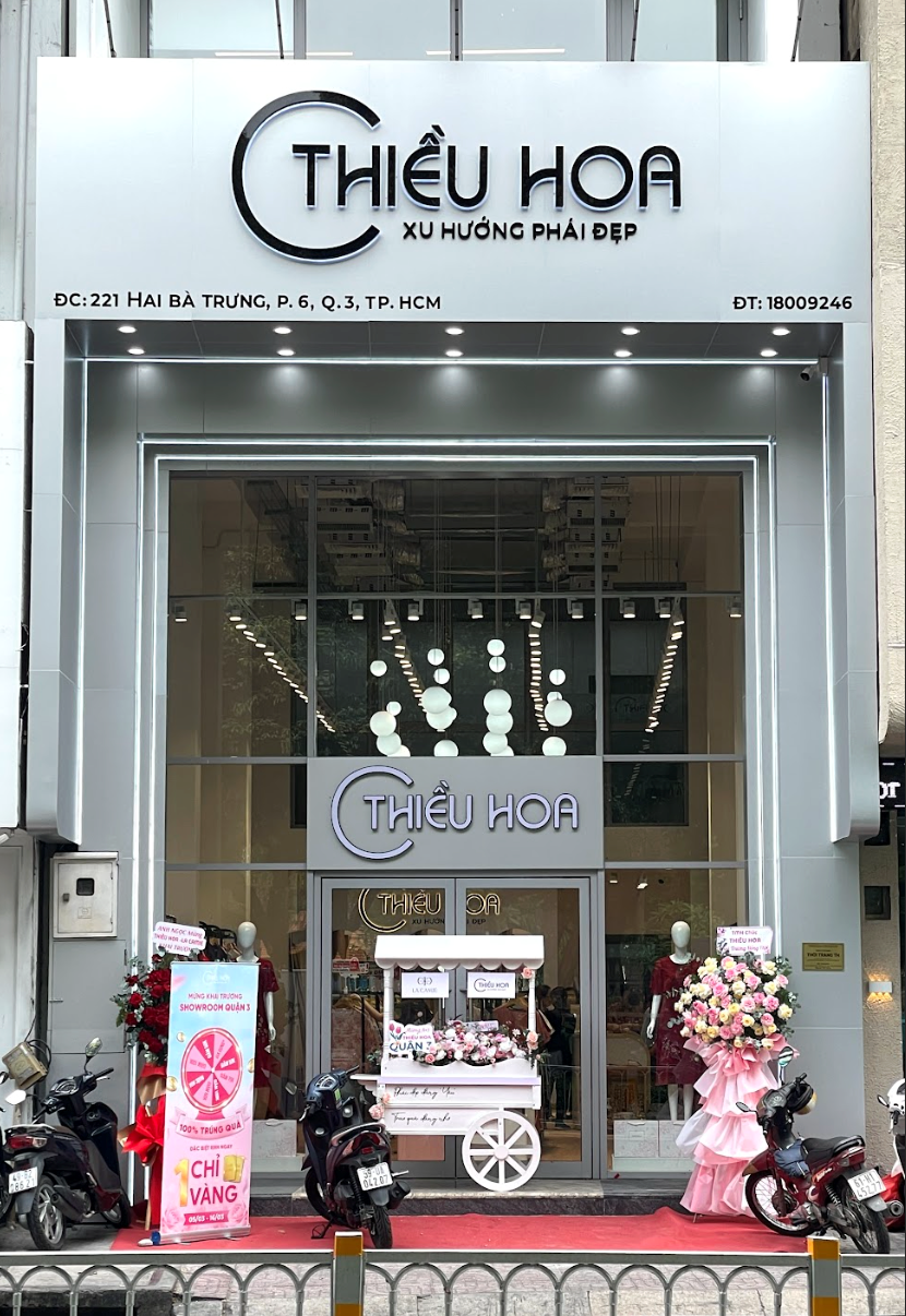 Thiều Hoa hiện đã có hơn 35 chi nhánh trên toàn quốc Nguồn: Thiều Hoa