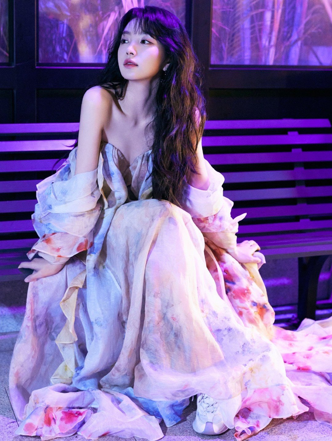 Điền Hi Vi luôn xuất hiện với vẻ đẹp ngọt ngào, nữ tràn đầy năng lượng.