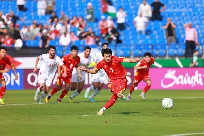 Trực tiếp bóng đá U23 Việt Nam - U23 Jordan: Siêu phẩm bị xà ngang từ chối (U23 châu Á) (Hết giờ) - 1