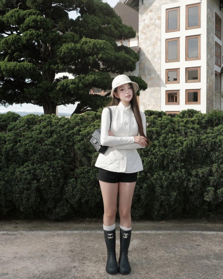 Mốt áo phao phong cách 'tiểu thư tài phiệt' - 8