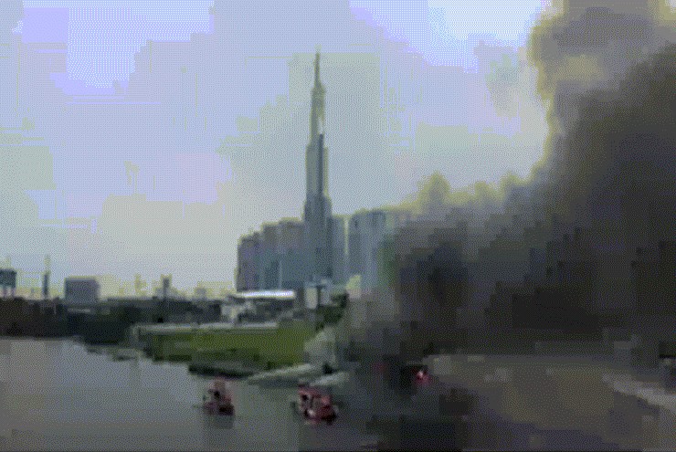 Cháy du thuyền trên sông Sài Gòn