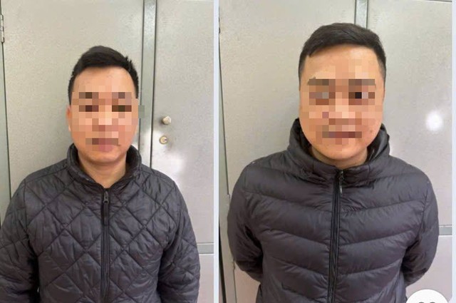 Hai thanh niên Kiên và Tuấn. Ảnh: Công an Lào Cai.