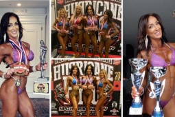 Nữ lực sĩ U60 vẫn quyến rũ như lớp trẻ, lập kỷ lục đặc biệt ở giải thể hình danh giá