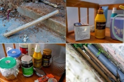 'Đột nhập' Trung tâm công tác xã hội có học viên tử vong: Ngổn ngang gậy và thuốc sát trùng vết thương