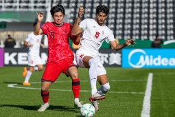 Video bóng đá U23 Hàn Quốc - U23 Iran: Nghẹt thở phút 90+4, tiếc nuối siêu phẩm hụt (U23 châu Á)