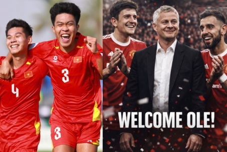 U23 Việt Nam thắng như chẻ tre từ ĐNÁ tới châu Á, trò cưng trợ chiến Solskjaer ở MU (Clip 1 phút)