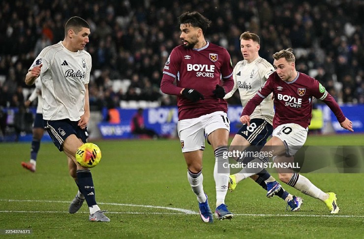 West Ham đại chiến Nottingham Forest