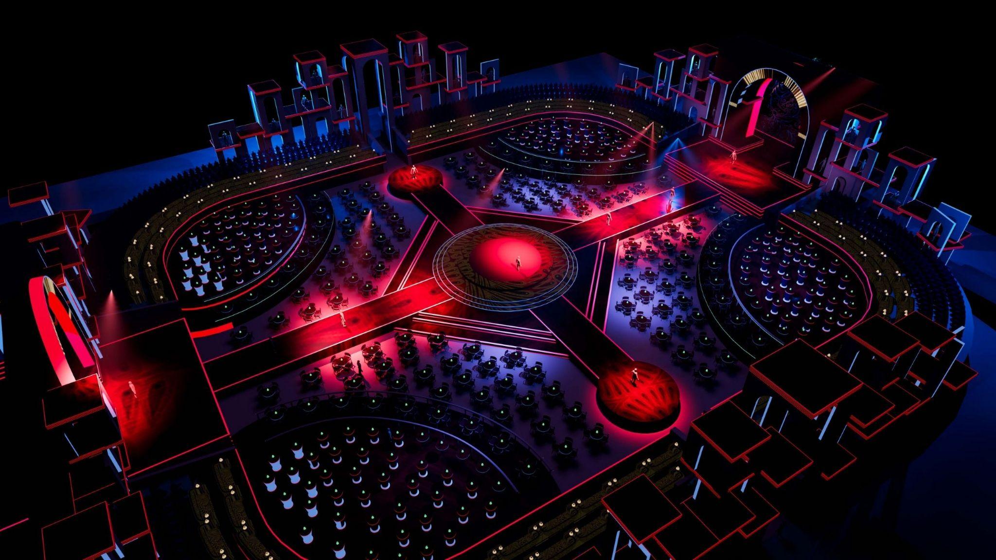 Phú Quốc sẽ là điểm đến đầu tiên sở hữu Trung tâm hội nghị có không gian riêng cho dinner show với hệ thống trang thiết bị biểu diễn hiện đại.