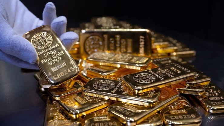 Giá vàng thế giới giảm mạnh trong phiên giao dịch sáng 8/1 khi nhà đầu tư đẩy mạnh chốt lời sau chuỗi tăng giá gần đây. Ảnh: ABC News.