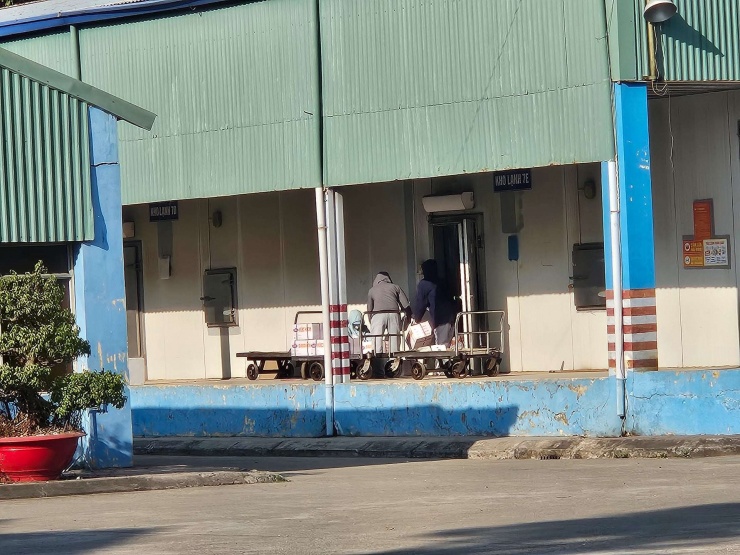 Mọi hoạt động của Công ty Cổ phần đồ hộp Hạ Long vẫn diễn ra bình thường. Ảnh Nguyễn Đại.