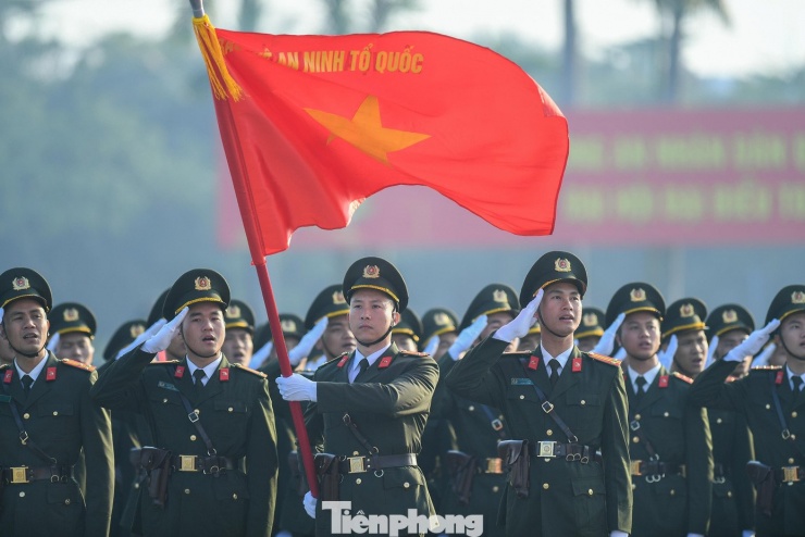 Tổng duyệt diễn tập phương án bảo vệ an ninh trật tự Đại hội Đảng lần thứ XIV - 7