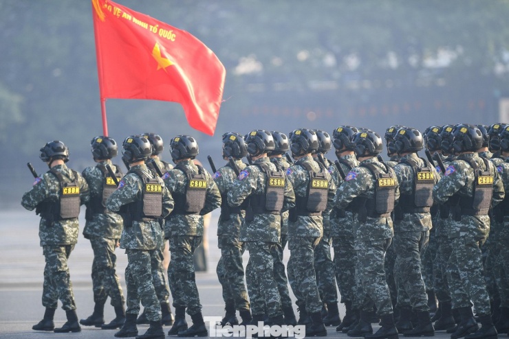 Tổng duyệt diễn tập phương án bảo vệ an ninh trật tự Đại hội Đảng lần thứ XIV - 9