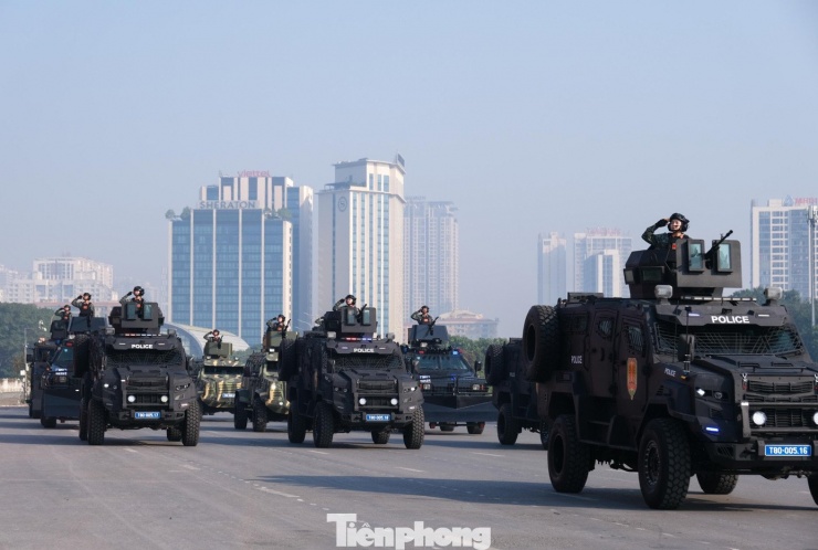 Tổng duyệt diễn tập phương án bảo vệ an ninh trật tự Đại hội Đảng lần thứ XIV - 18