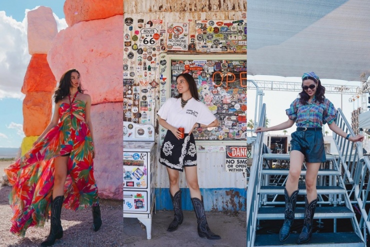 Đời thường, cô chọn váy áo đơn giản, thoải mái. Catriona Gray thích đi du lịch núi hoặc biển, thường phối đồ cùng phụ kiện năng động.