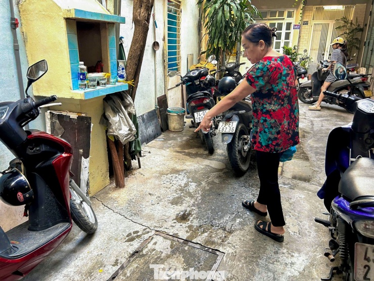 Tường nhà nứt toác, nhiều hộ dân Đà Nẵng bất an - 2