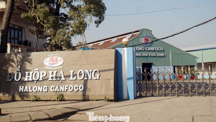 Trụ sở Công ty CP đồ hộp Hạ Long trên phố Lê Lai, TP Hải Phòng.