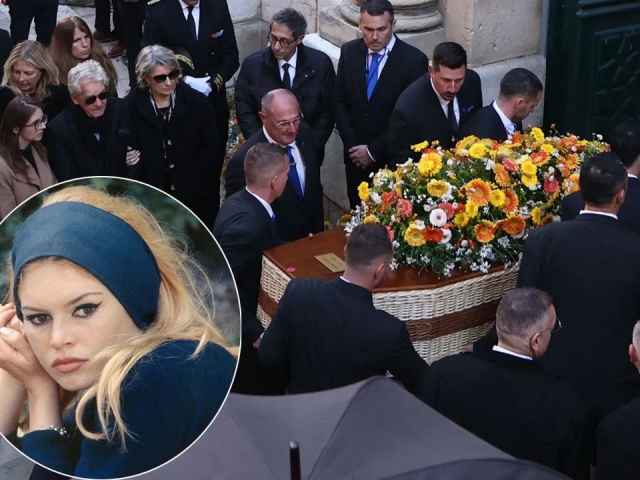Chồng con tiễn đưa minh tinh Brigitte Bardot về nơi an nghỉ