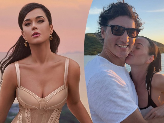 Katy Perry khoe ảnh hôn cựu Thủ tướng Canada trong kỳ nghỉ