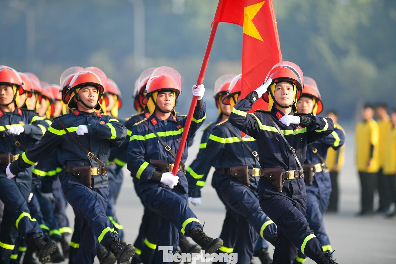 Tổng duyệt diễn tập phương án bảo vệ an ninh trật tự Đại hội Đảng lần thứ XIV - 13