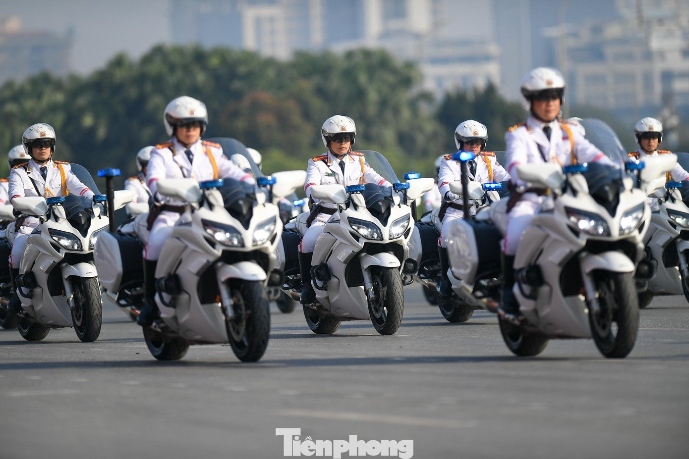 Tổng duyệt diễn tập phương án bảo vệ an ninh trật tự Đại hội Đảng lần thứ XIV - 16