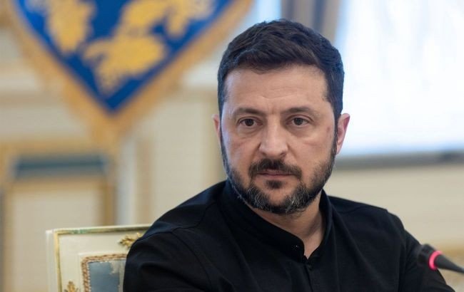 Tổng thống Ukraine Volodymyr Zelensky.